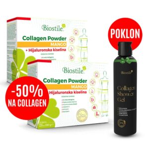 2 X COLLAGEN POWDER (-50%) + POKLON COLLAGEN SHOWER GEL