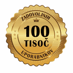 zvesti uporabniki 100