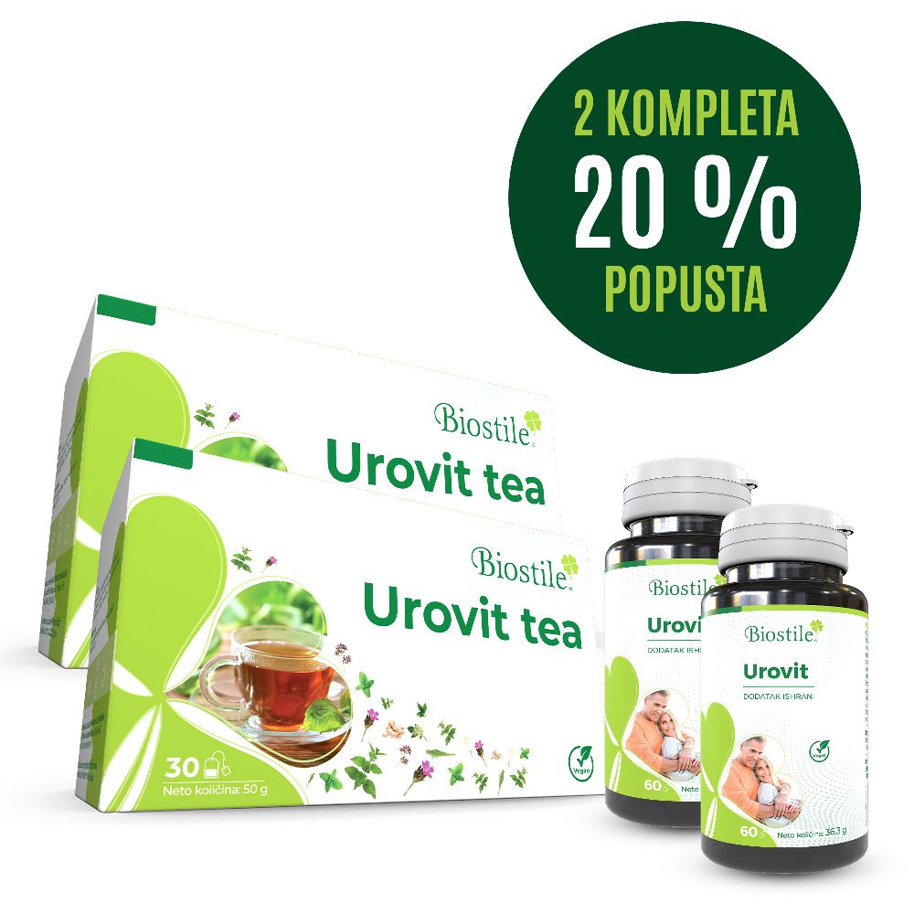 2 x UROVIT KOMPLET -20% popusta