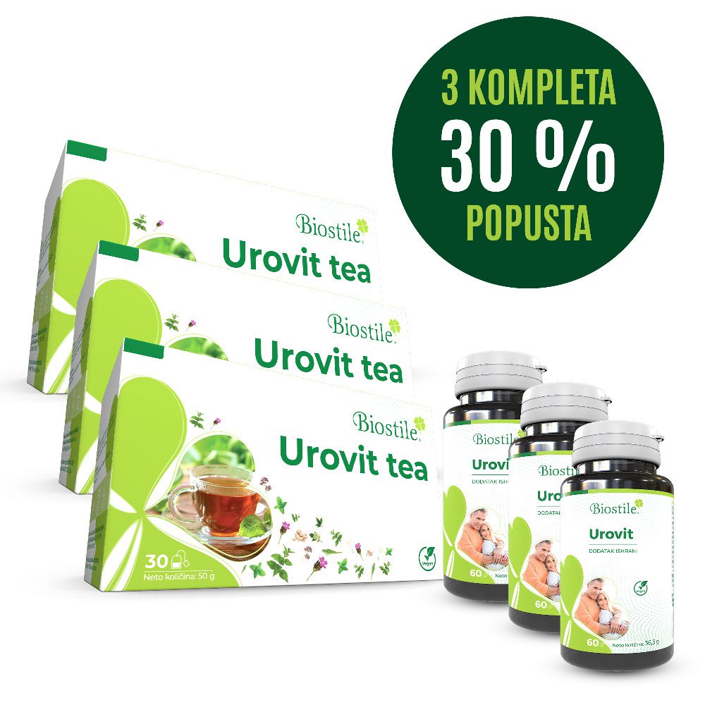 3 x UROVIT KOMPLET -30% popusta