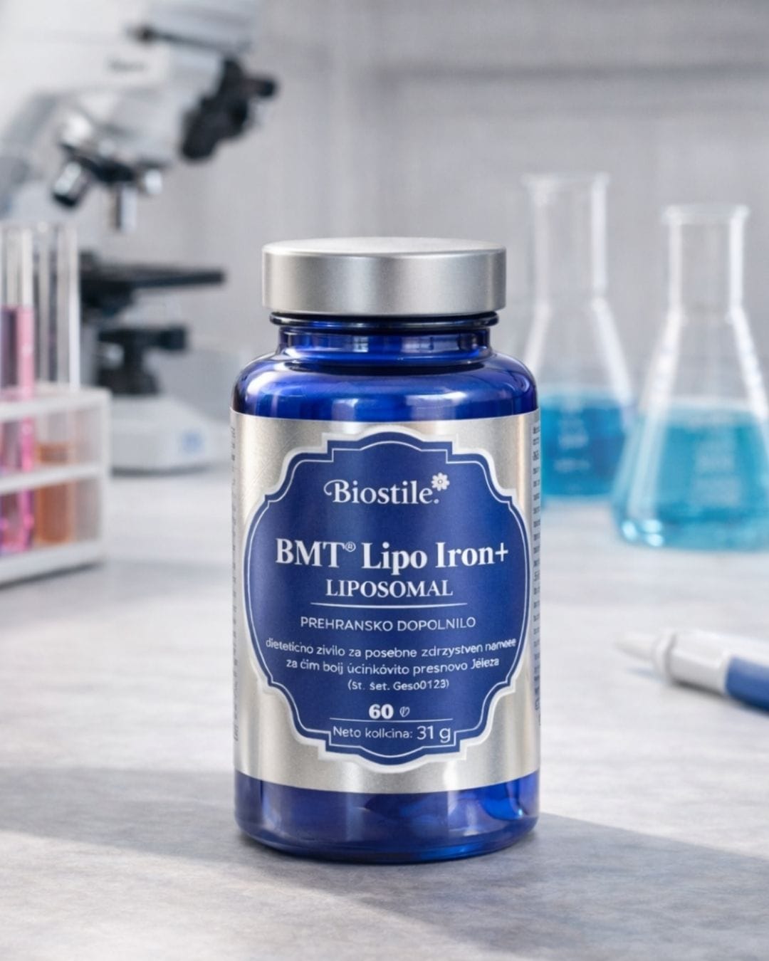 BMT® Lipo Iron+, 60 kapsul
