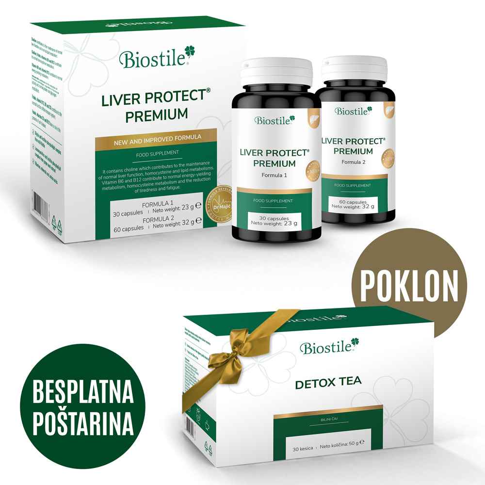 Liver Protect Premium + gratis Detox čaj